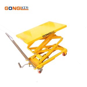 100kg Double scissor lift table