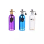100ml 200ml 300ml Aluminium Perfume bottles with Metal Clip
