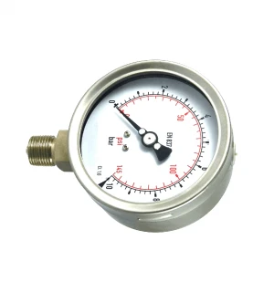 100mm(4" )Stainless steel pressure gauge no use oil filled