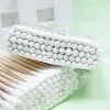 100%organic cotton Disposable Medical Cotton Buds Cotton Swabs with Wood Stick