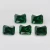 Import 10*12mm Green Octagon Baguette Synthetic Cubic Zirconia Loose Gemstones from China