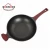 Import 11-inch Cast Aluminum Marble Nonstick Wok Pan  30 cm Flat Bottom Chinese Wok With Induction bottom and upright glass cover from China