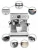 Import 1150w 2.1L coffee maker espresso automatic coffee grinder espresso coffee machine from China