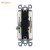 Import 115*70mm 10a 125v light switch us antiflaming pc copper metal usa wall switch from China