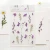 Import 12 Designs Natural Daisy Clover Japanese Words Stickers Transparent PET Material Flowers Leaves Plants Deco Stickers from China