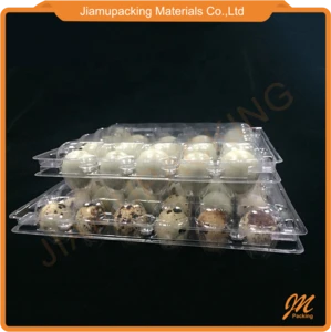 12 holes plastic disposable PVC quail egg tray