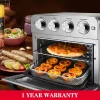 12-in-1 Air Fryer Toaster Oven Combo Convection Roaster with Rotisserie & Dehydrator grill air fryer steam air fryer accessories