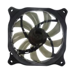 1200rpm LED case fan 120mm rainbow high cfm 120x120x25mm pc computer case rgb cooling fan