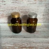 120ml Pills Supplements Vitamins Amber Glass Pill Bottle
