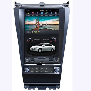 12.1 inch android 9.0 car dvd player gps navigation for ACCORD 7 2003-2007 tesla screen stereo auto PX6 CARPLAY HDMI IPS RADIO