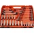 122 pcs Low Price Hand Tool Box 12pt 6pt Socket Set Tool Kits for Automotive Repair