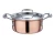 Import 12pcs Triply copper stainless steel milano cookware set from China