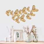12PCS/Set 3D Wall Butterfly Sticker Wedding Party Supplies Home Fridge Decorations