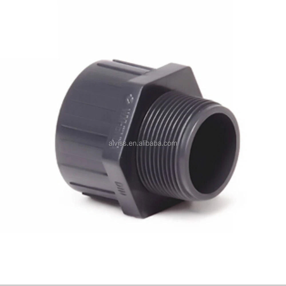 1/2&quot;-4&quot; pvc pipe fitting male thread adapter