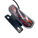 12V Motorcycle Rear Lights LED Motorcycle Brake Light ATV Tail Light Motorbike Stop Turn Signal Direction Indicator Blinker