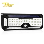 136 LED Solar Light PIR Motion Sensor Home Garden Garage Yard Gate Security Light 1000LM Waterproof IP65