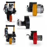 1.5KW AC motor horizontal driving wheel 24V 250*80mm pallet truck steering wheel