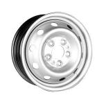 16 Inch 16x6.0 PCD 5x130 Silver Painting Steel Truck Wheel Rims