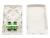 Import 2 Cores FTTH Fiber Optic Face Box Fiber Face Plate Panel Terminal Box Faceplate Outlet 2 port fiber box from China
