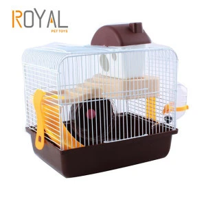 2 layer Mix Color Luxury Stainless Steel Hamster Cage house