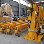 2 ton 5 ton 8 ton 10 ton small hydraulic marine deck crane with oil pump for ship  made in china for sale