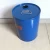 Import 20 liter Tight Head Blue Coated Round Closed Paint tin Pails with Screw Spout Cap and Metal Handle from China