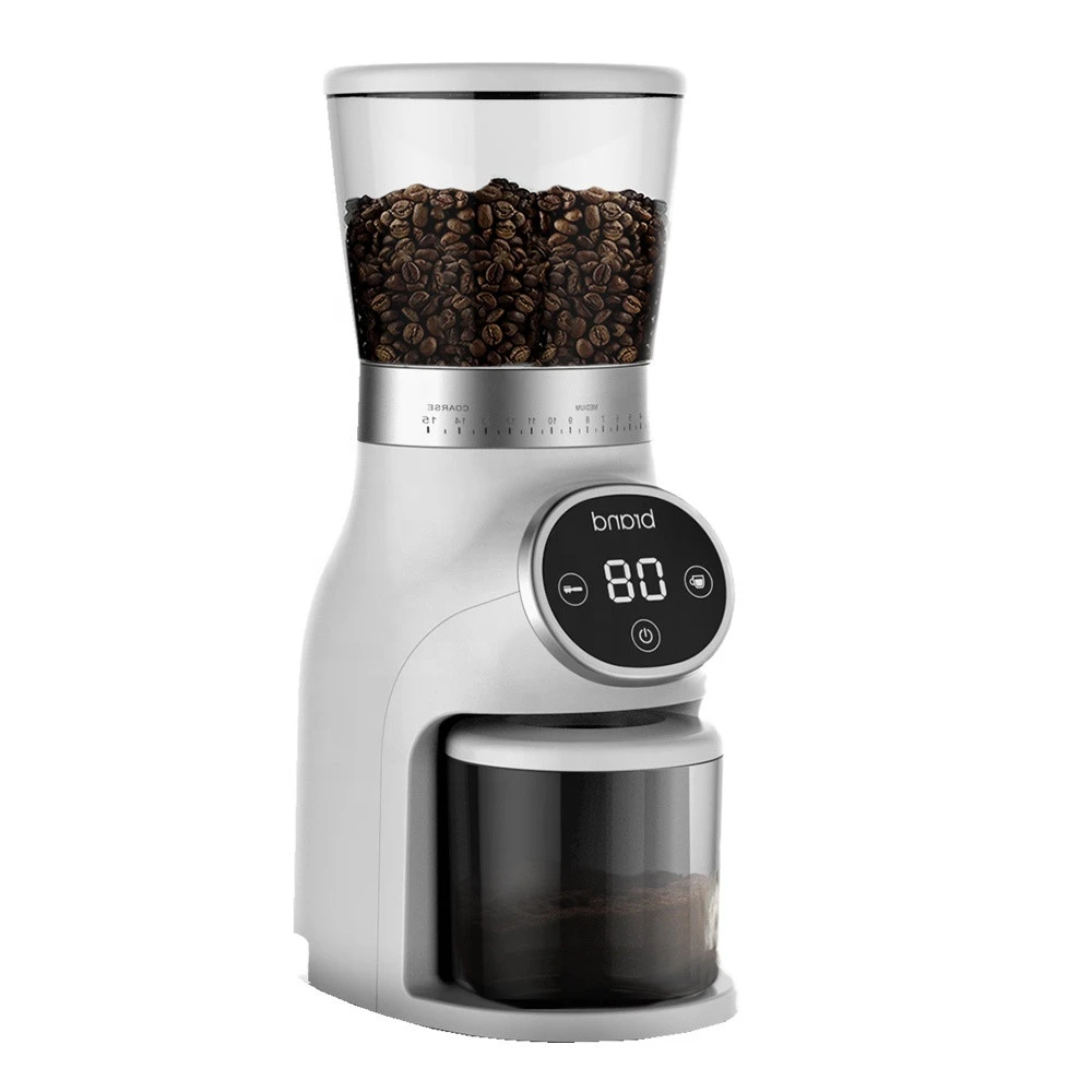 200W OEM Newest touch screen turkish coffee bean grinder/espresso coffee grinder