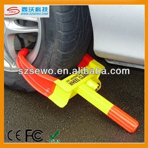 2013 Hot Anti-theft Stainless Steel Parking Wheel Tyre Clamp