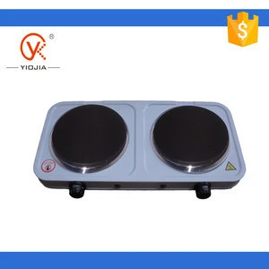 2017 Die Casting Iron Plate 2 Burner Electric Hot Plate Cooking Stove