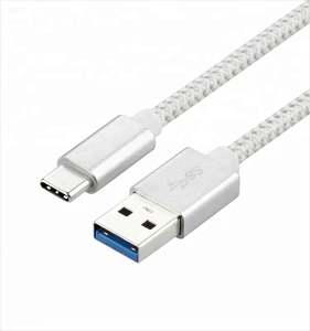 2018 Amazon Top Seller Braided USB 3.0 Type A to Type C Cable
