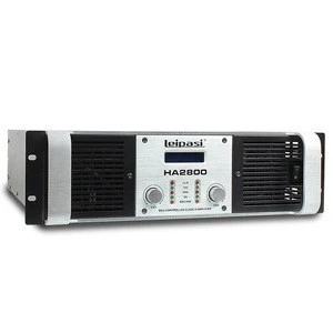 2018 Leipasi 1500w professional high power amplifier with lcd screen