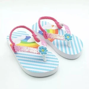 2018 Lovely printing EVA sole beach summer slipper for children