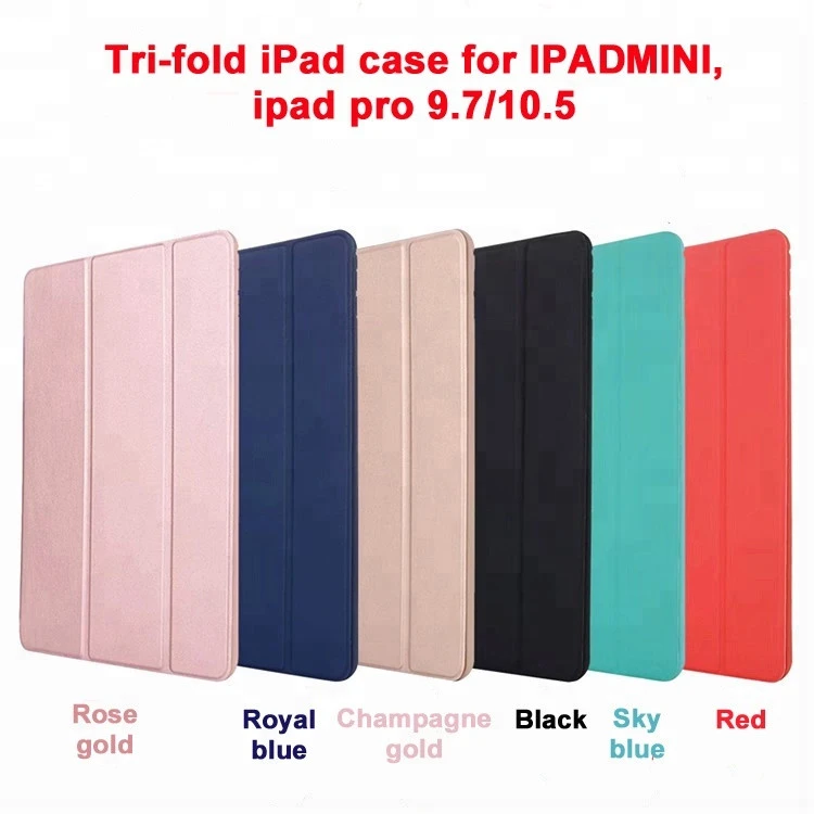 2018 New Product Multifunctional Customized Magnetic Shockproof TPU Tablet Cover For Kids Blue