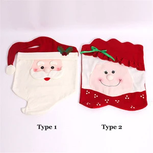 2019 Amazon Top Sale Christmas Cushion Cover Chair Covers Table Decoration Supplies