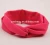 Import 2019 baby soft elastic fabric baby headband girls custom knit knot cross headwear headband from China