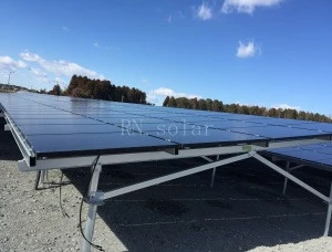 2019 hot sale aluminium solar panel ground mounting structure and solar energy system