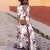 Import 2019 New Design Women Boho Bohemian Striped Print Summer Sleeveless Tank Long Maxi Party Dress from Hong Kong