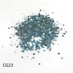 2020 glitter pigment powder, bulk wholesale beautiful color shifting chunky glitter powder for eyeshadow/