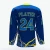 Import 2020 new design wholesale unique ice hockey jersey blue custom team sublimation from China