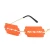 Import 2020 New Style Personalized Design Retro Razor Shades Blade Shape Women Sunglasses from China