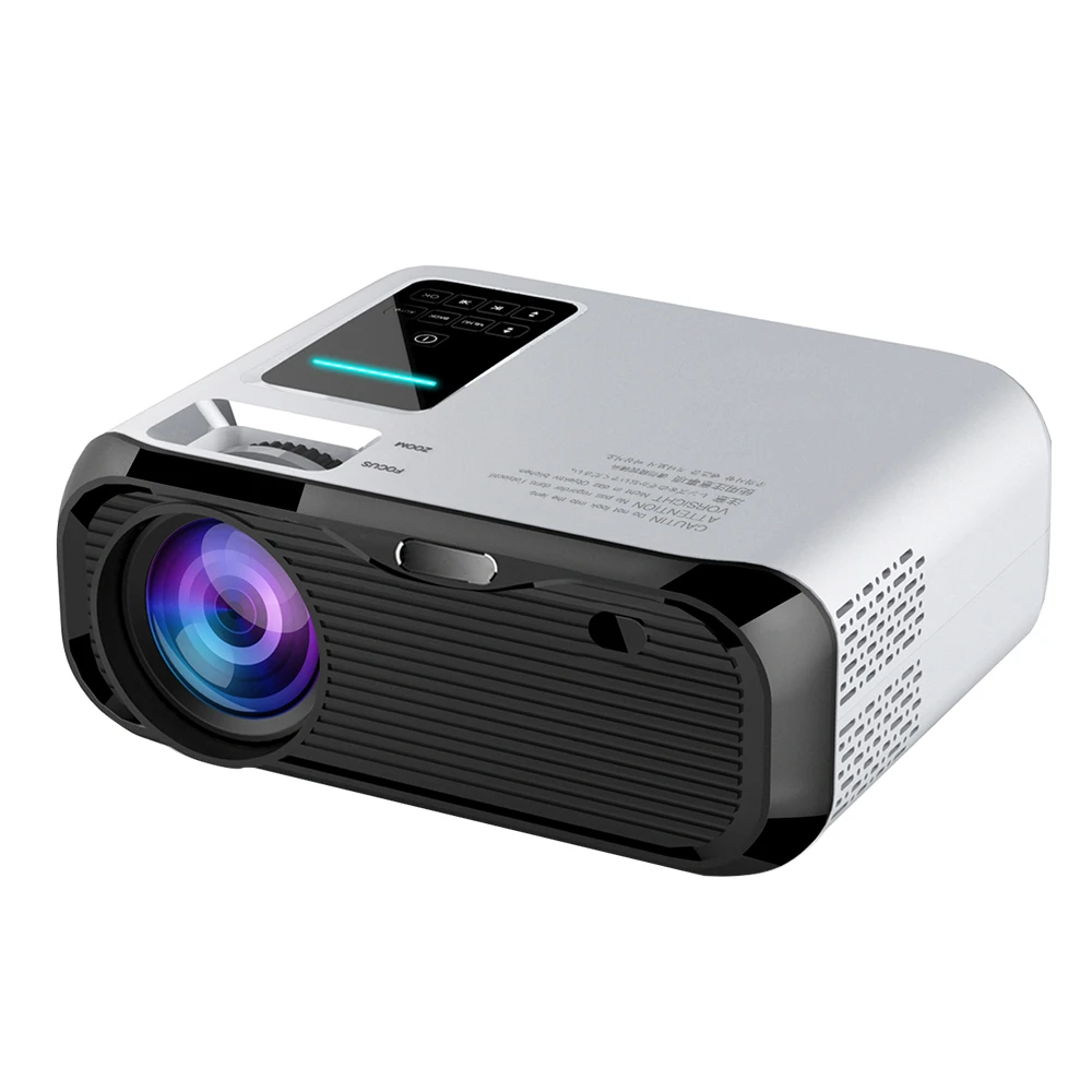 2020Hot Selling LED Projector E500, Home Theater Proyector support 1080P Videos TF/USB/HDIM/AV/VGA projectors