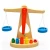 Import 2021 amazon Hot Sell Wooden Educational Toy kids balance scale wooden weighing scales teaching aids maths teaching aids from China