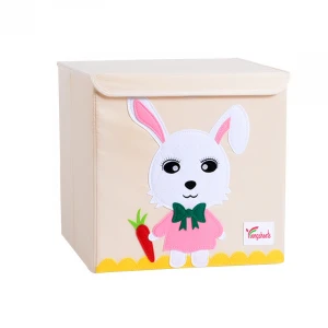 2021 Best Selling Products Foldable Animal Toy Storage Box Oxford Organizer For Kids