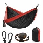 2021 High quality Outdoors Backpacking Survival or Travel Single & Double parachute Hammocks/camping hammock