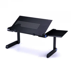 2021 Hot style portable aluminum laptop stand table adjustable laptop stand desk  laptop bed table stand