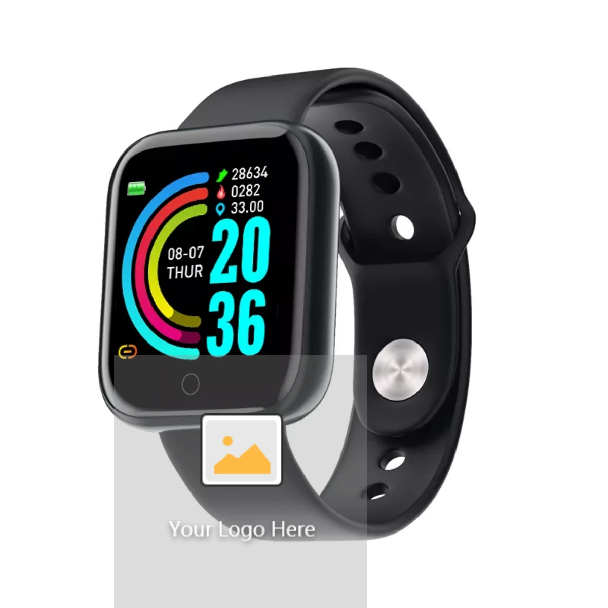 2021 New Arrival Smart Watch Y68/D20  Blood Pressure Fitness Watch Sport Bracelet Smartwatch