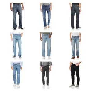 2021 new design Cotton Straight Classic New Design Men Casual Trousers man Jeans Pants