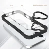 2024 New Arrival Metal Botton Camera Len frame Phone Case  frosted  Anti-drop phone cover for iphone 16 Aluminum Camera Case