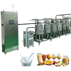 20LPH to 500LPH Fruit and vegetable dairy beverage Lab scale pilot processing plant