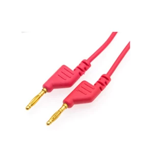 2.0mm gun type pure copper gold-plated banana plug power cord / continuous insertion test line / stack plug connection line